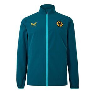 Castore Mens Wolverhampton Wanderers FC Anorak / Bay Blue